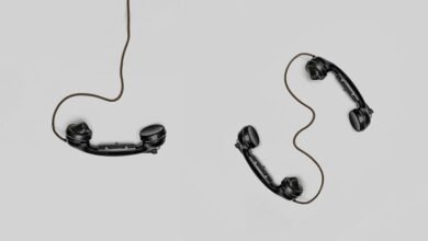 business phone contact line